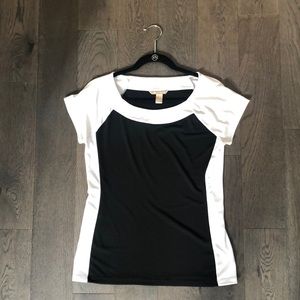 Banana Republic Black & White Top